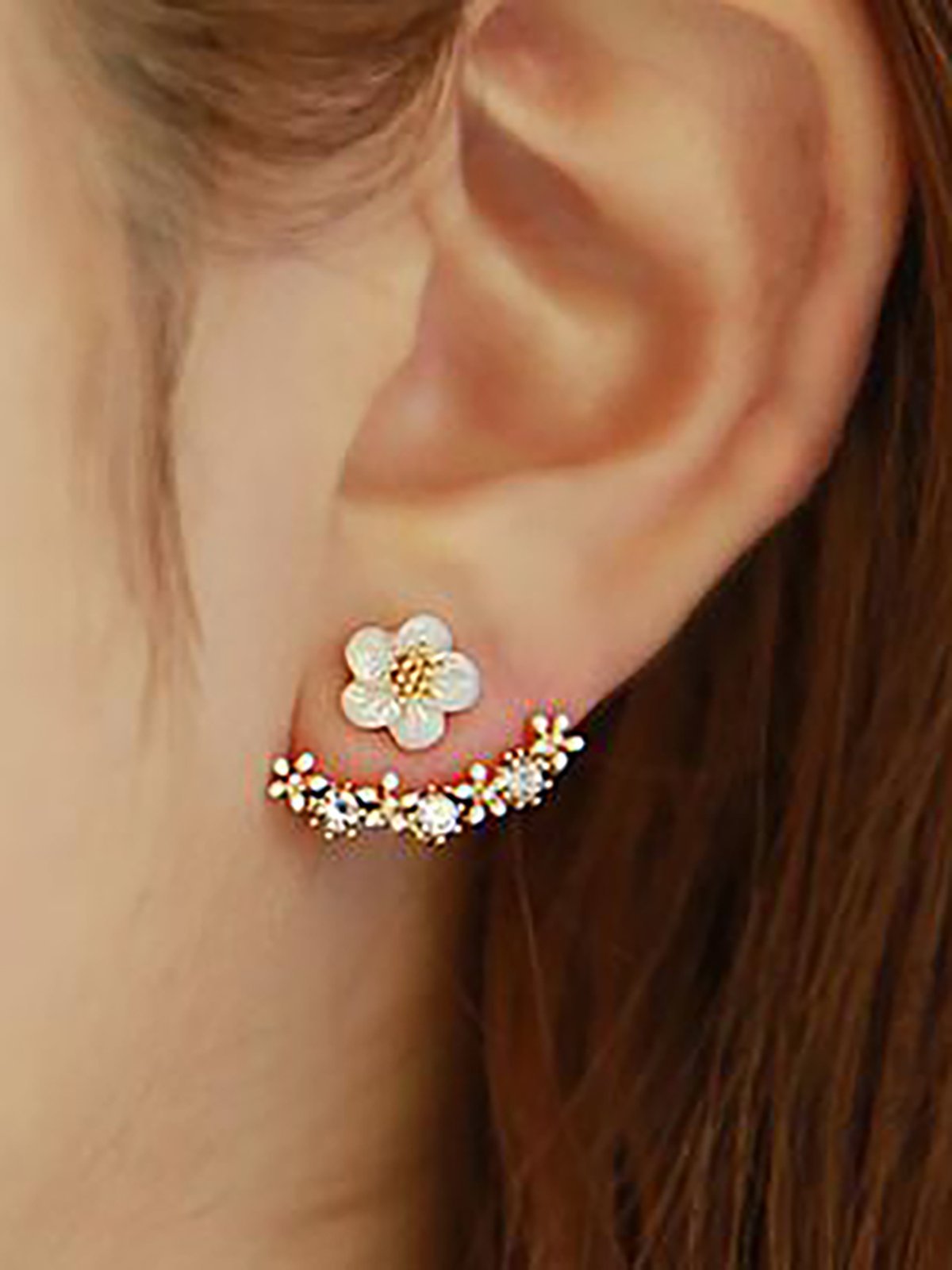 zolucky Girls Daisy Flower Earing