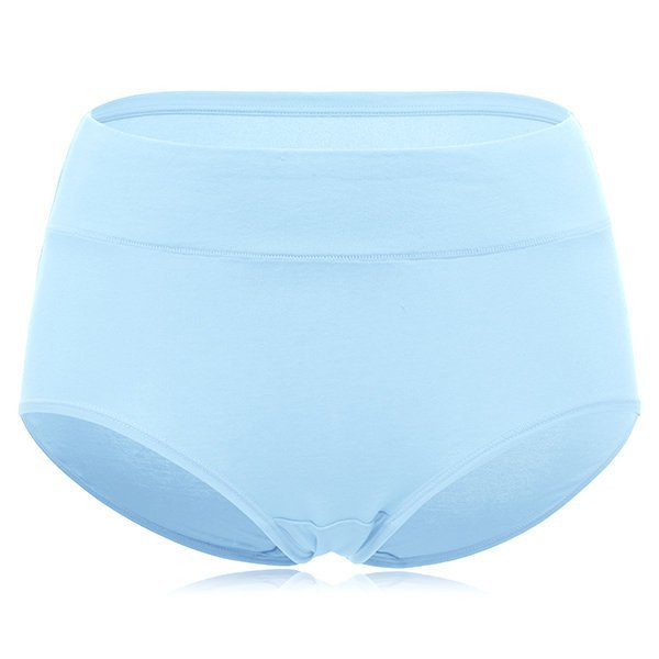 Zolucky Women Cotton Seamless Solid Panty Breathable Briefs | zolucky
