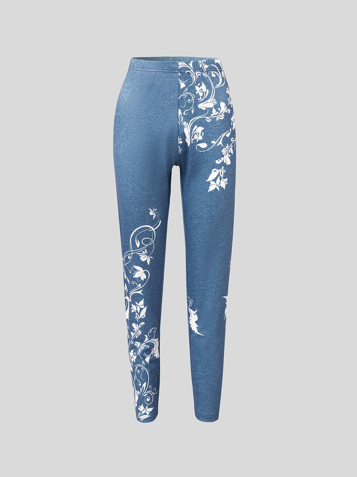 Tight Floral Casual Leggings