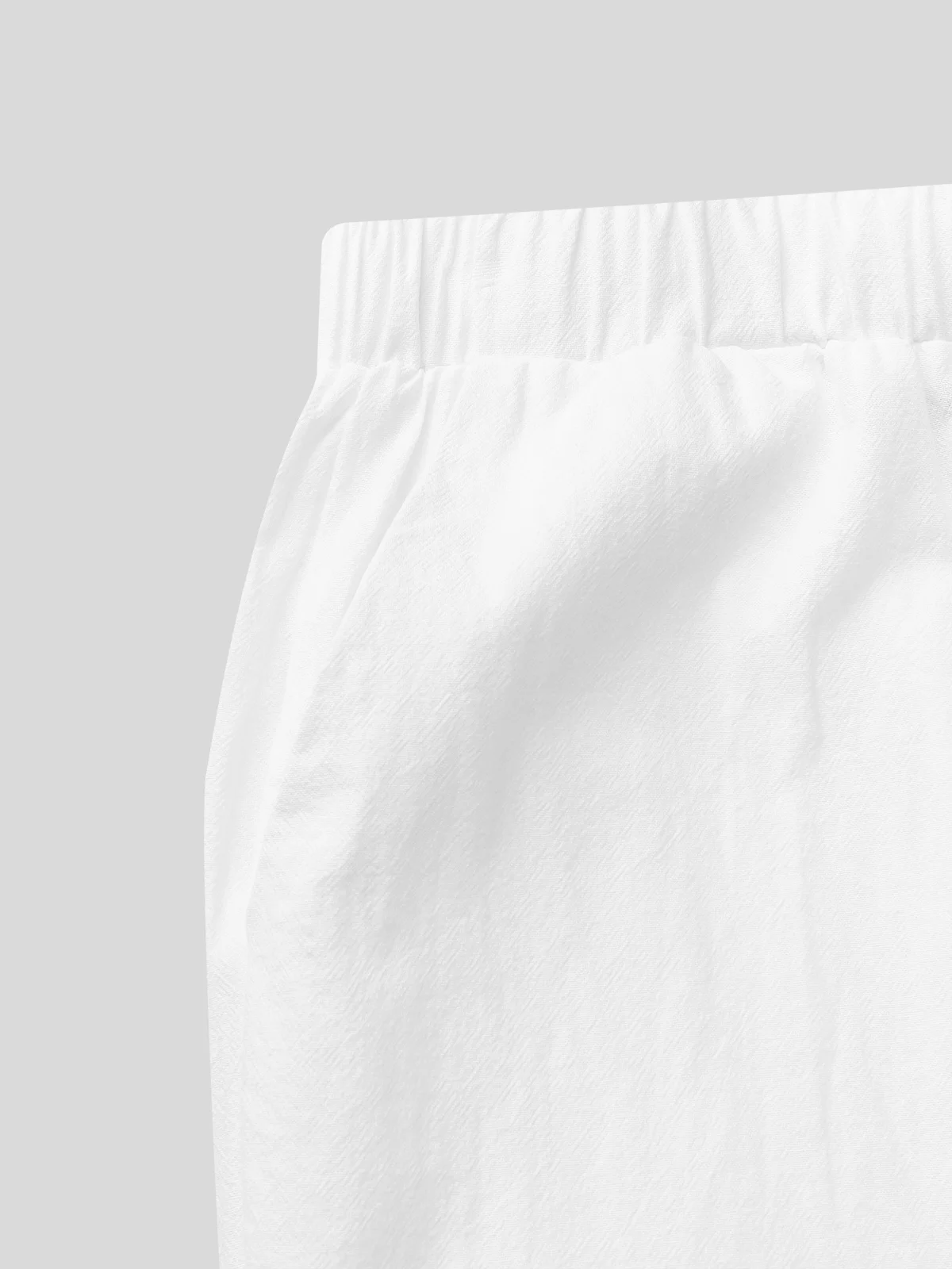 Plain Linen Cotton And Linen Loose Pants | zolucky