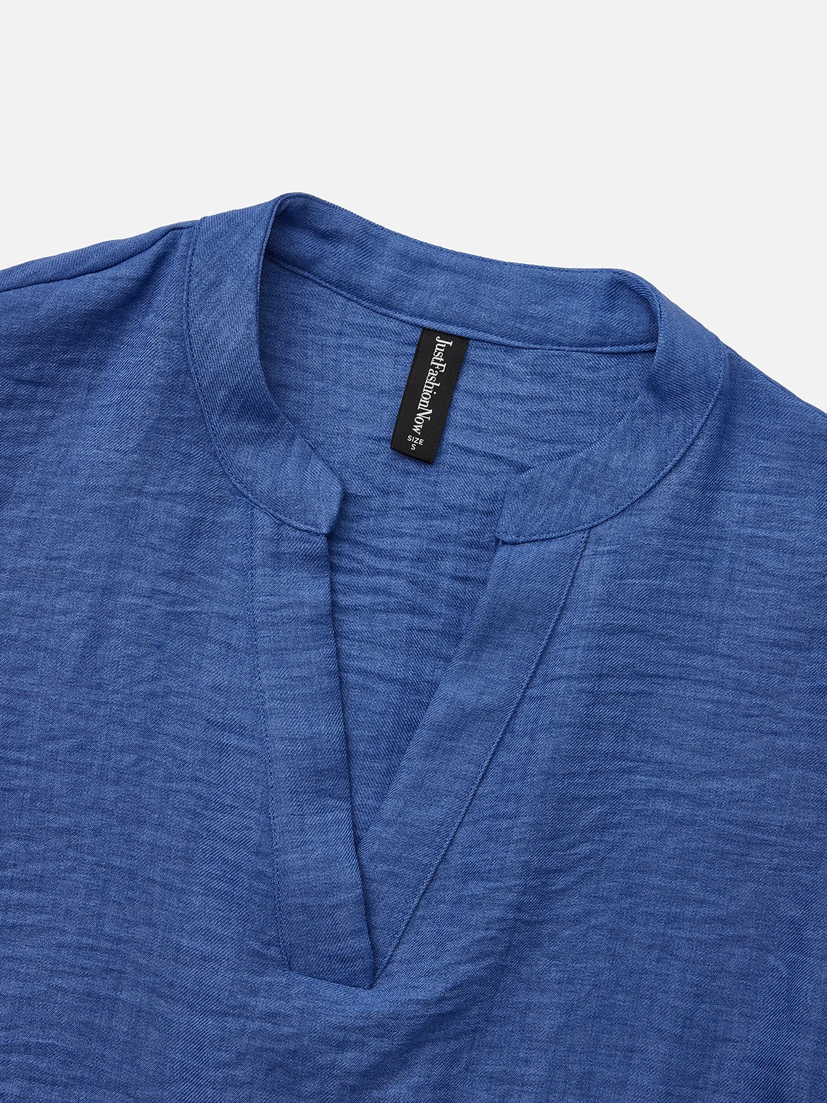 Buttoned Simple Sleeveless Regular Cotton and linen Shirts