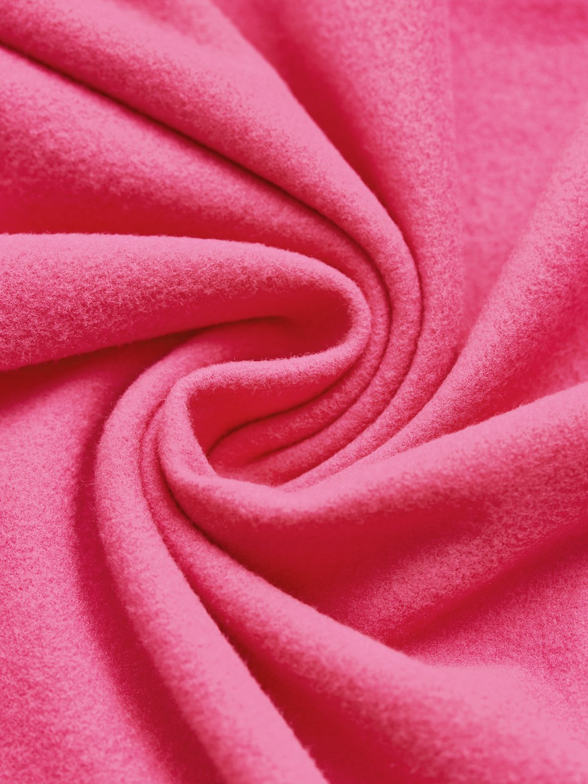 Plain Long Sleeve V Neck Casua Pink T-shirt Valentine's Day Top