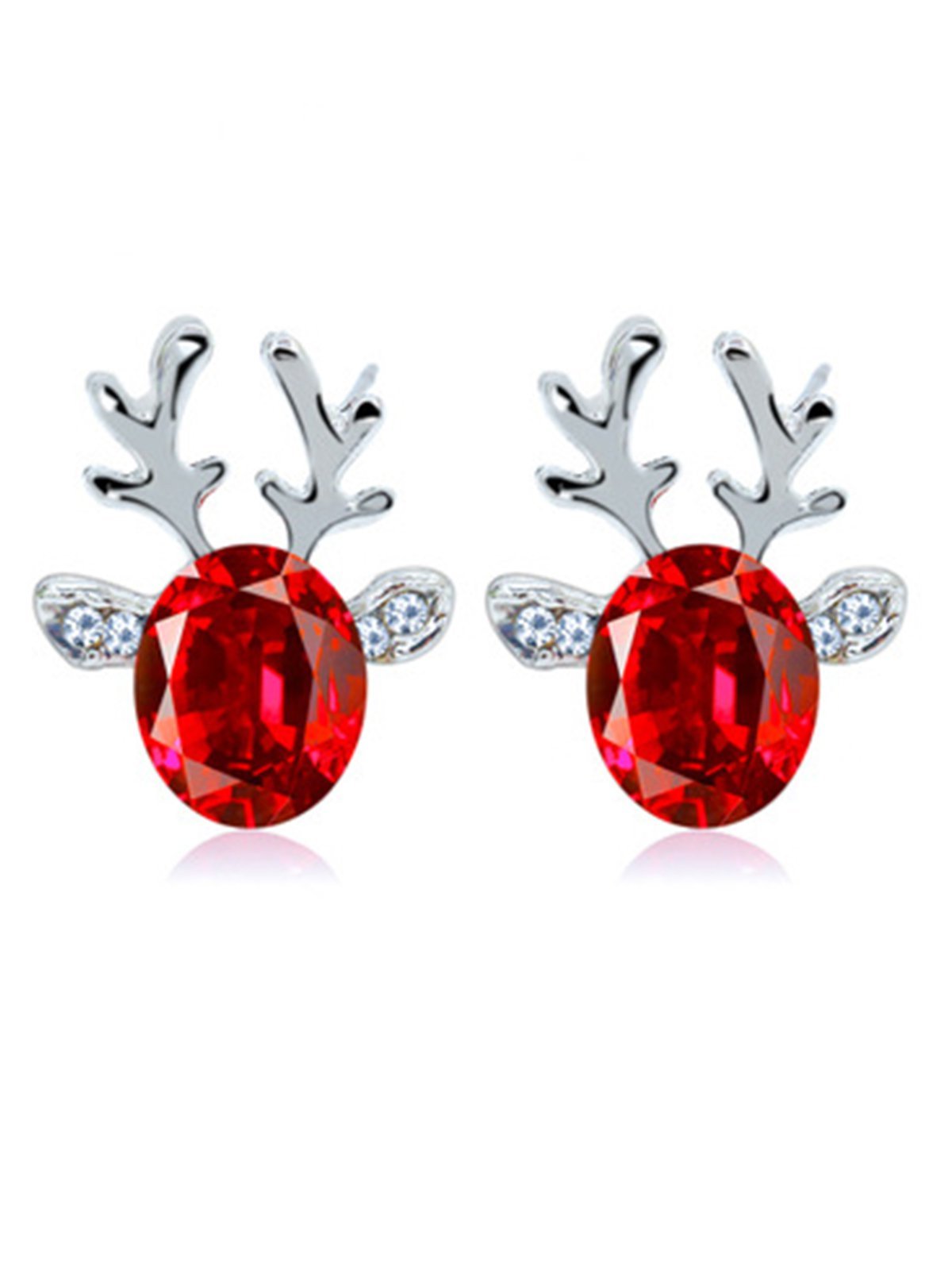 Cute Christmas Elk Earrings Xmas Earrings