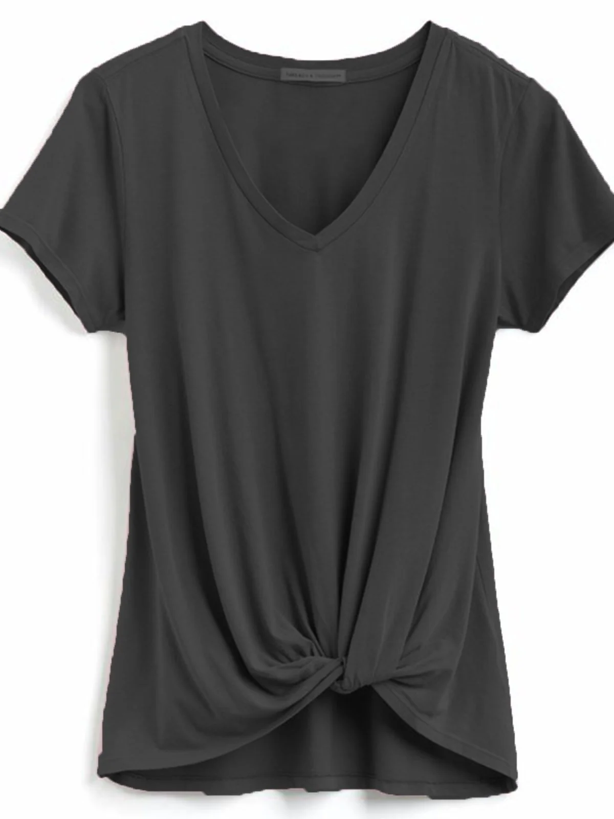 zolucky Short Sleeve Cotton-Blend Casual Shirts & Tops