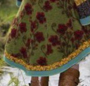 Women Long Sleeve Floral Shawl Collar Knit coat