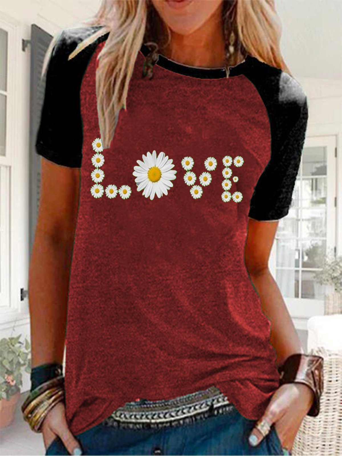 Casual Floral T-shirt