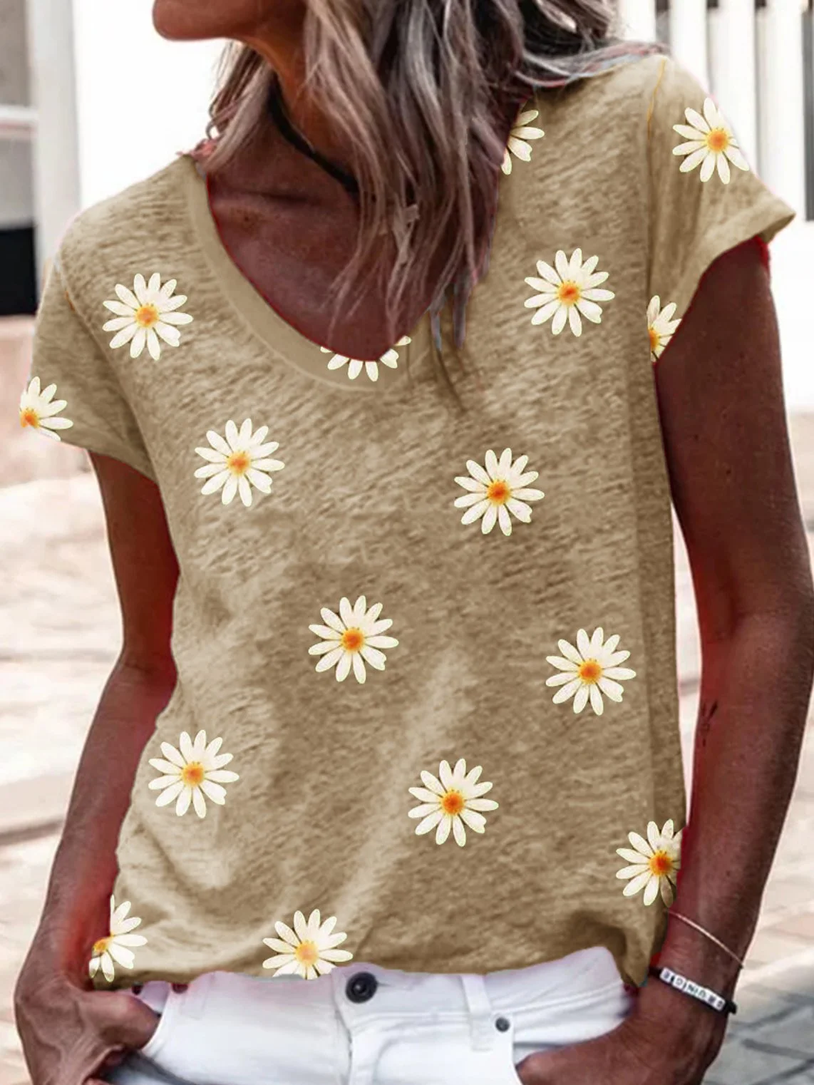 Floral Short Sleeve T-shirt