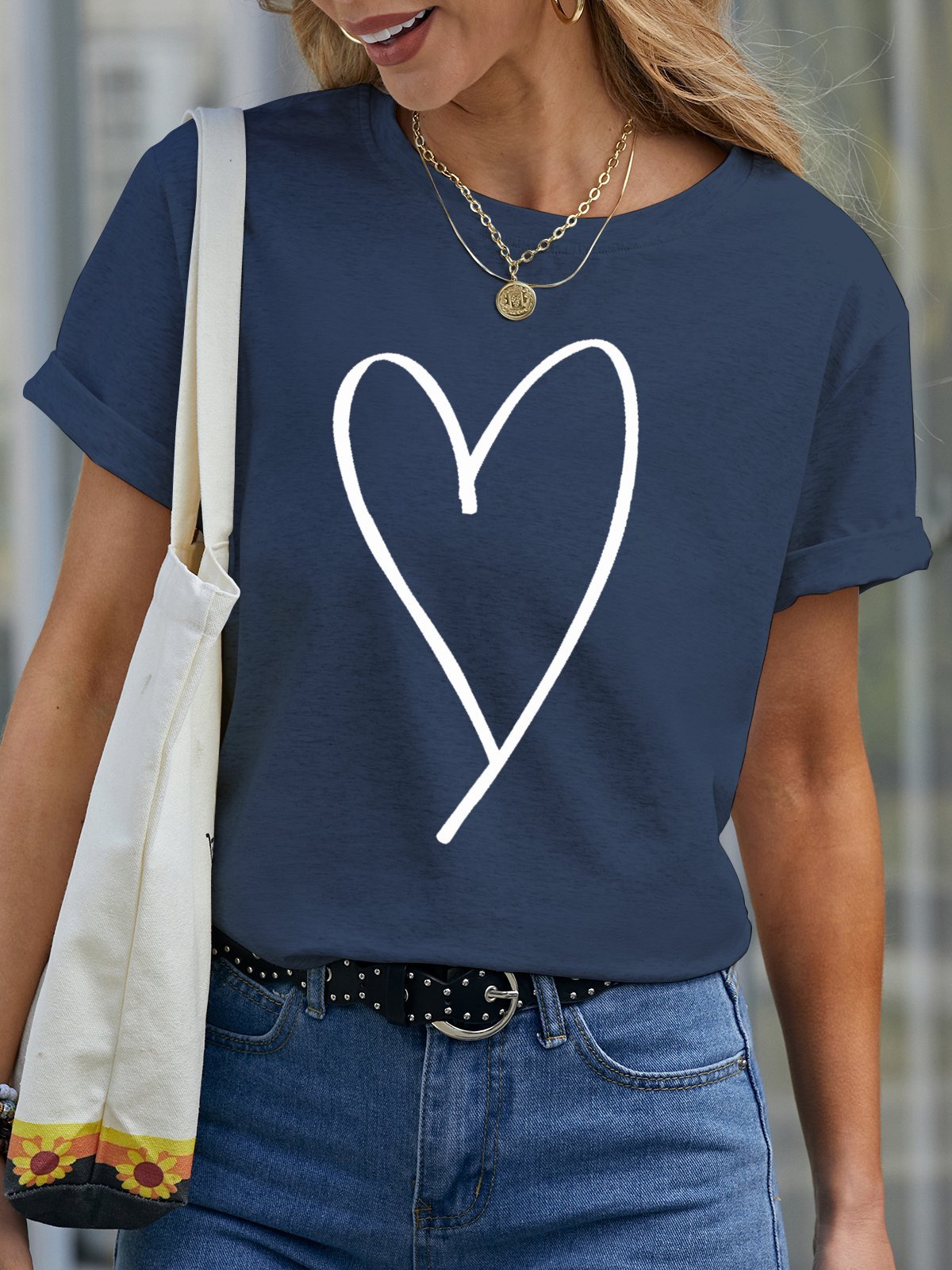 Heart Women's Short Sleeve T-shirt