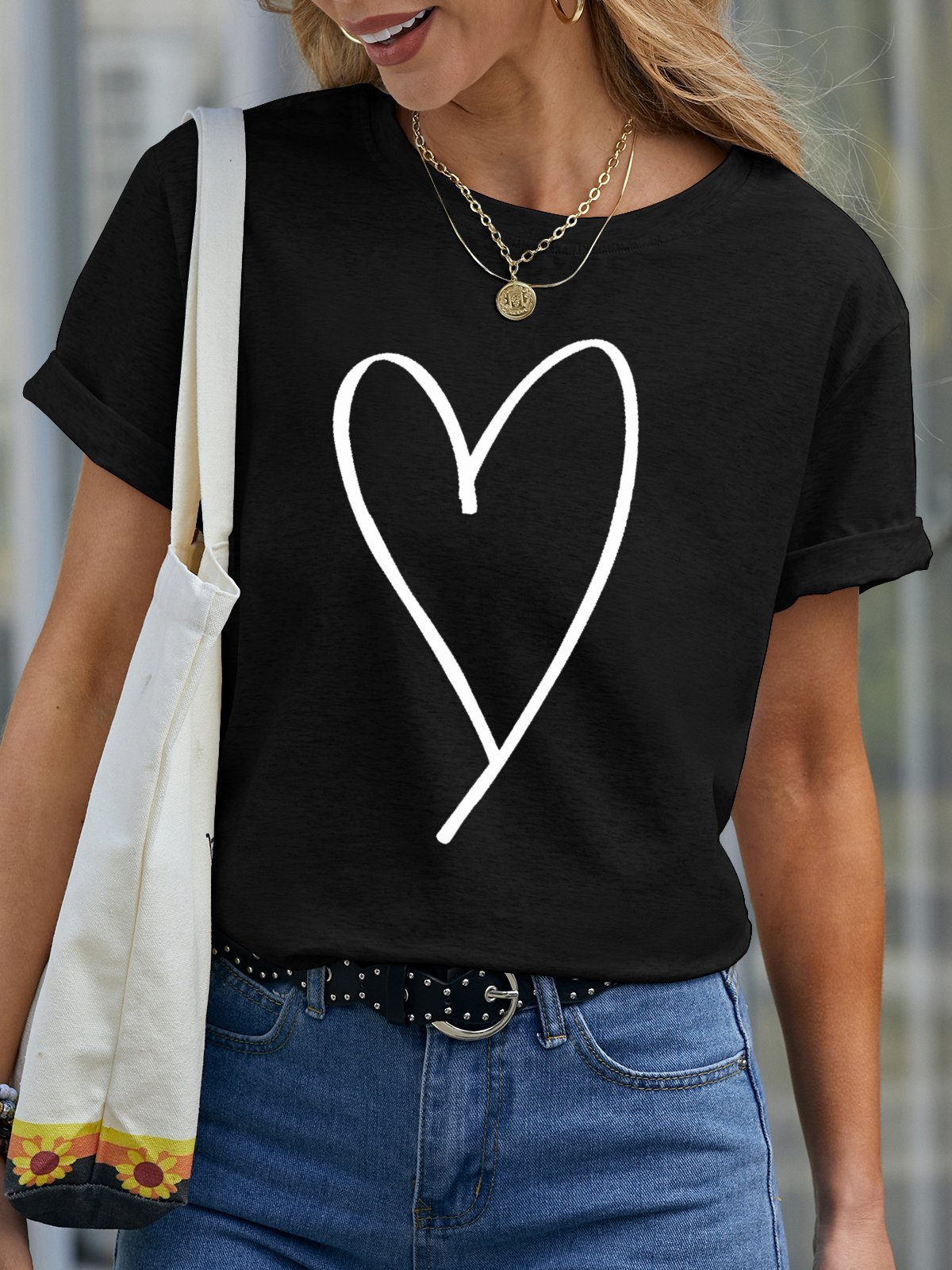 Heart Women's Short Sleeve T-shirt