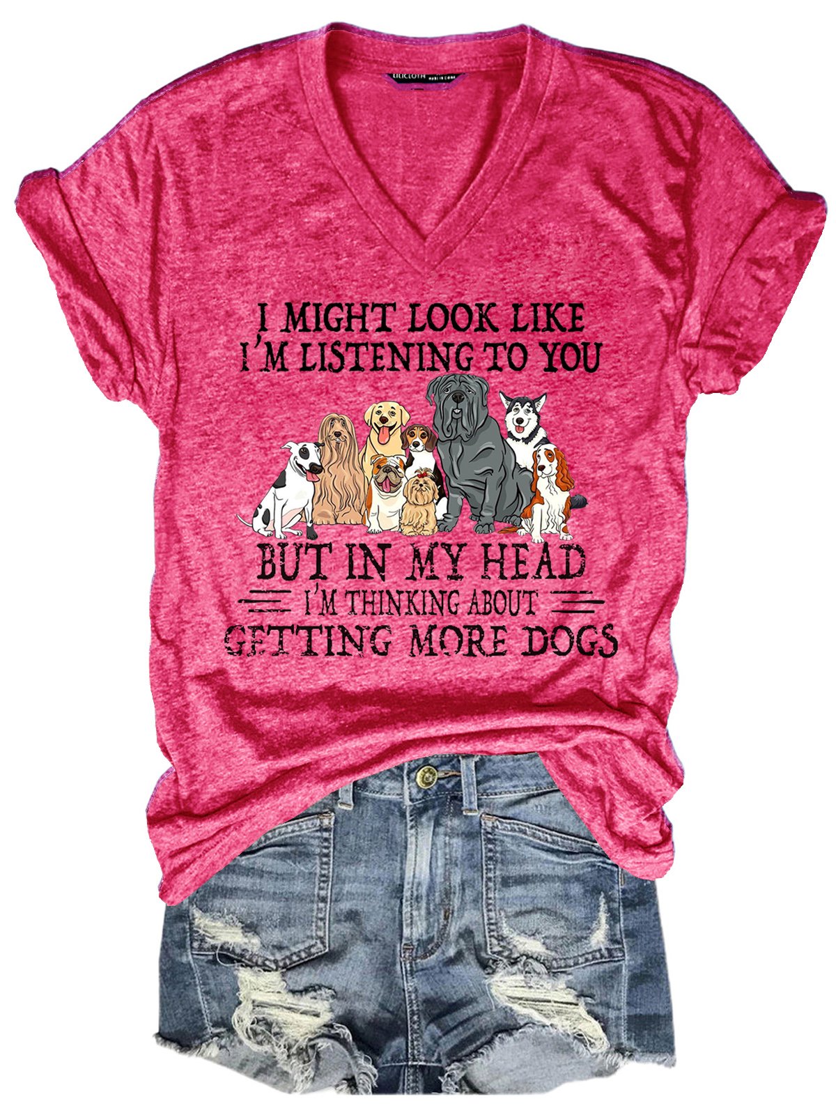 Funny Dog Lover Short Sleeve T-Shirt