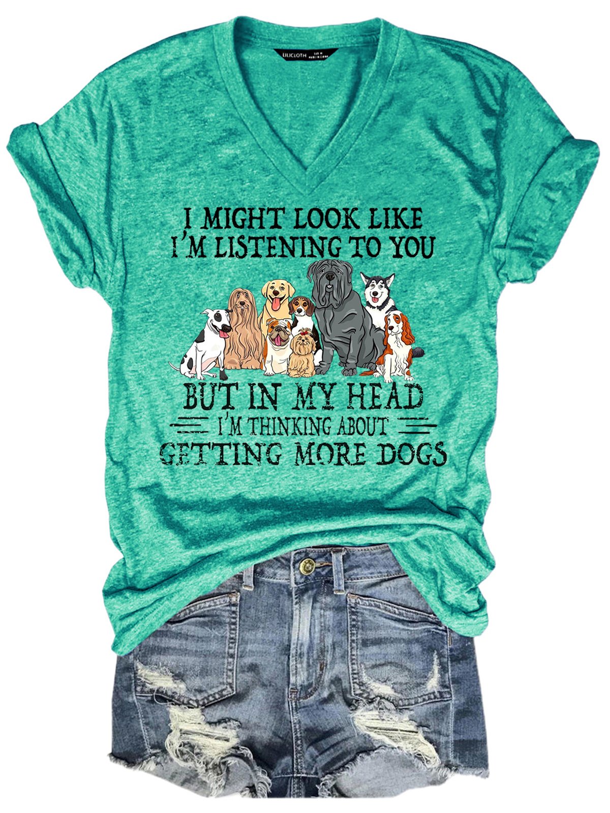 Funny Dog Lover Short Sleeve T-Shirt