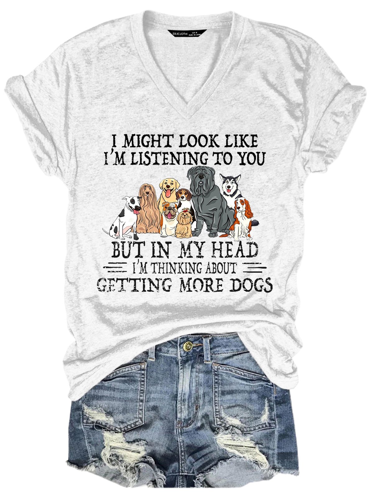 Funny Dog Lover Short Sleeve T-Shirt