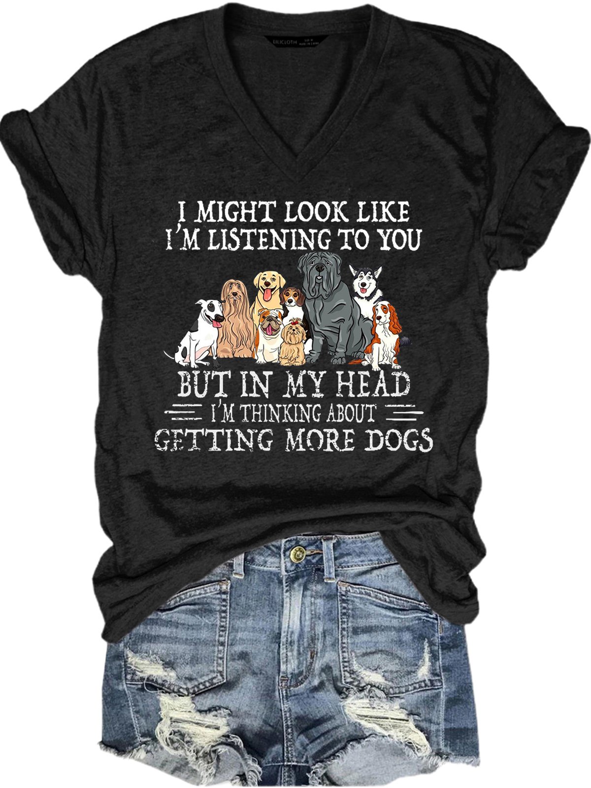 Funny Dog Lover Short Sleeve T-Shirt