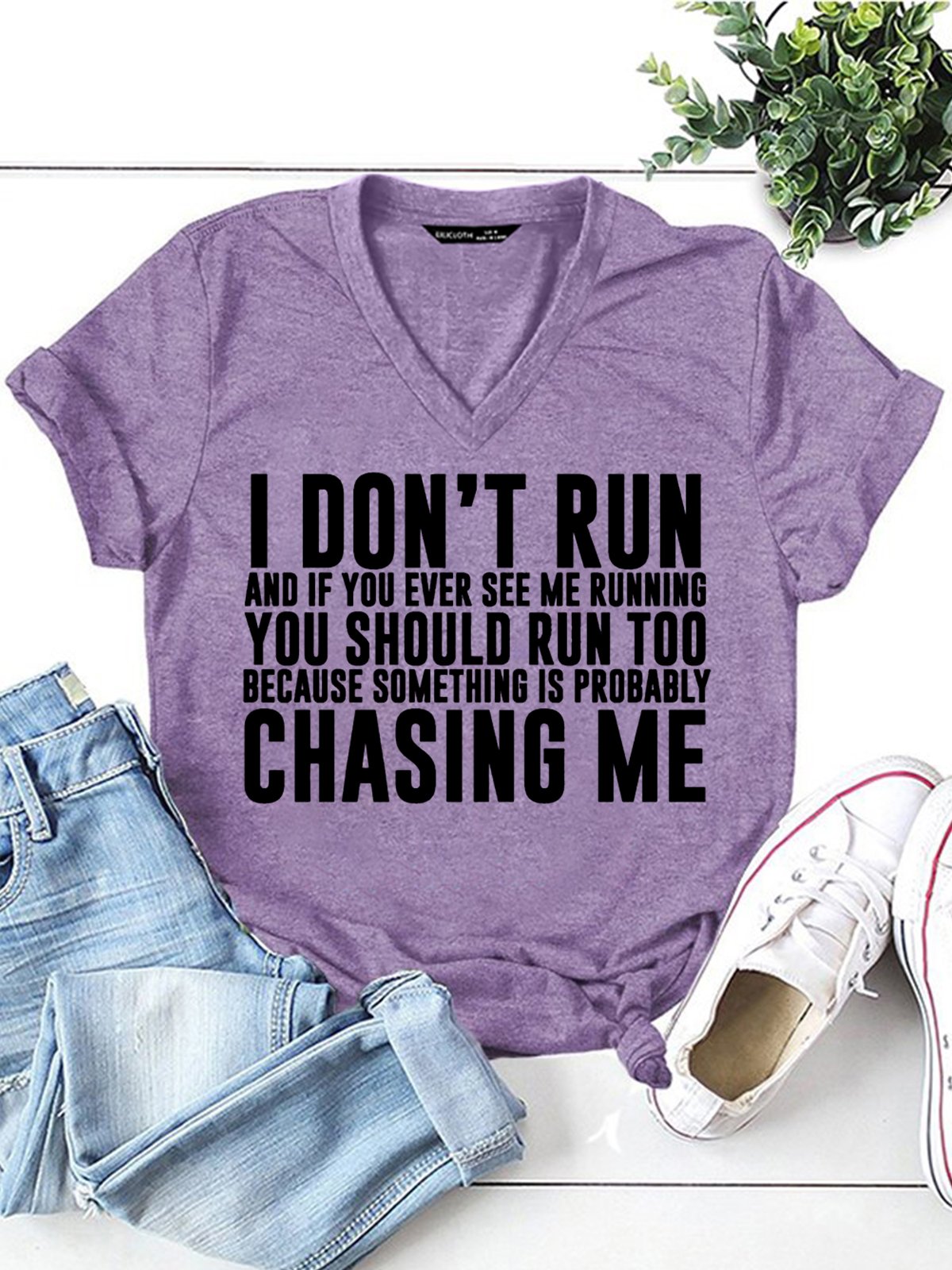 I Don't Run Women's Short Sleeve T-Shirt