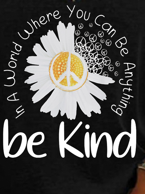 Be Kind Regular Fit Cotton Blends Casual Knit Tank