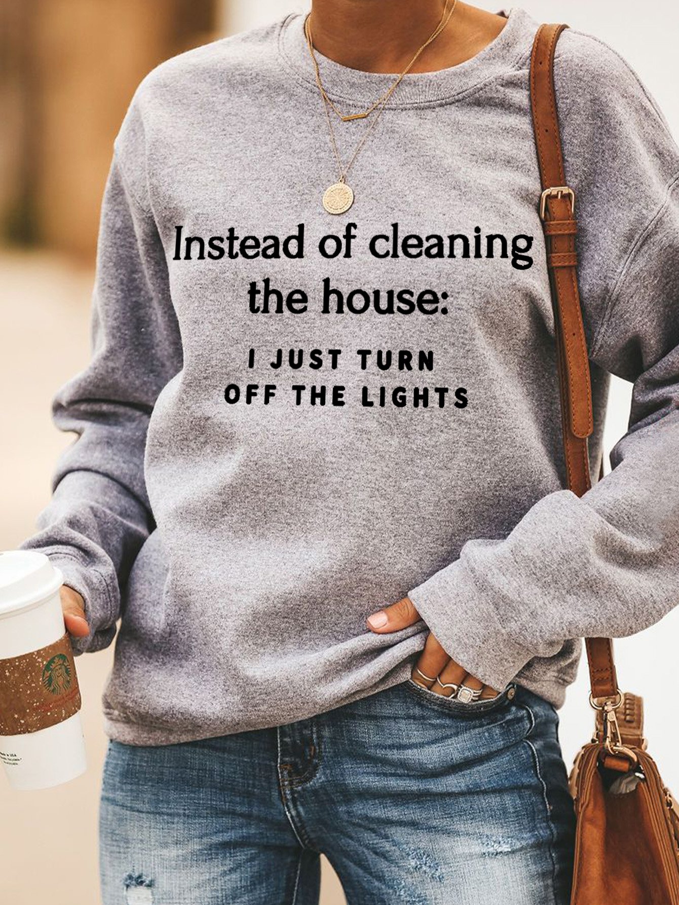 Lilicloth X Kat8lyst Instead Of Cleaning The House Women's Sweatshirt