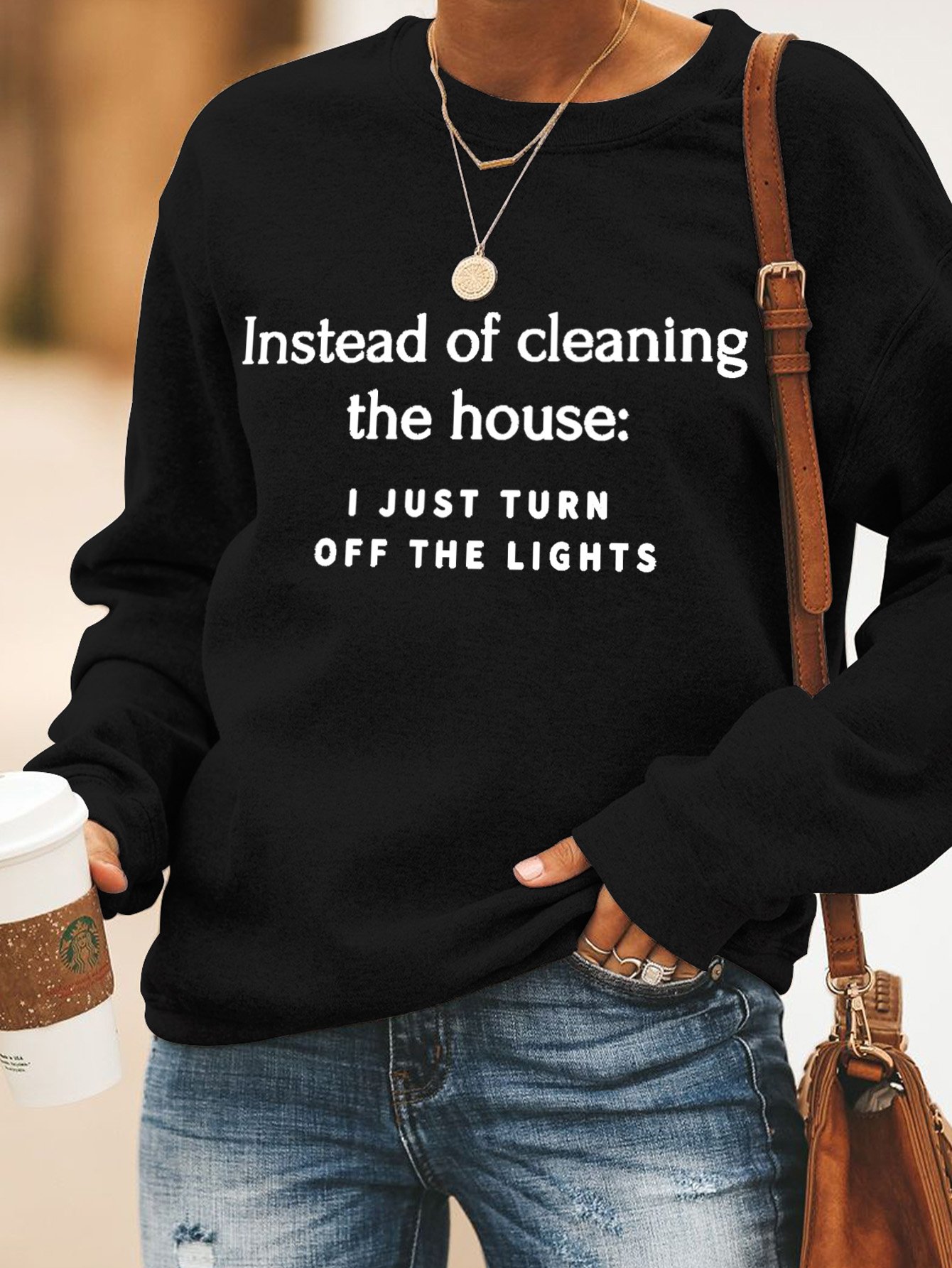 Lilicloth X Kat8lyst Instead Of Cleaning The House Women's Sweatshirt