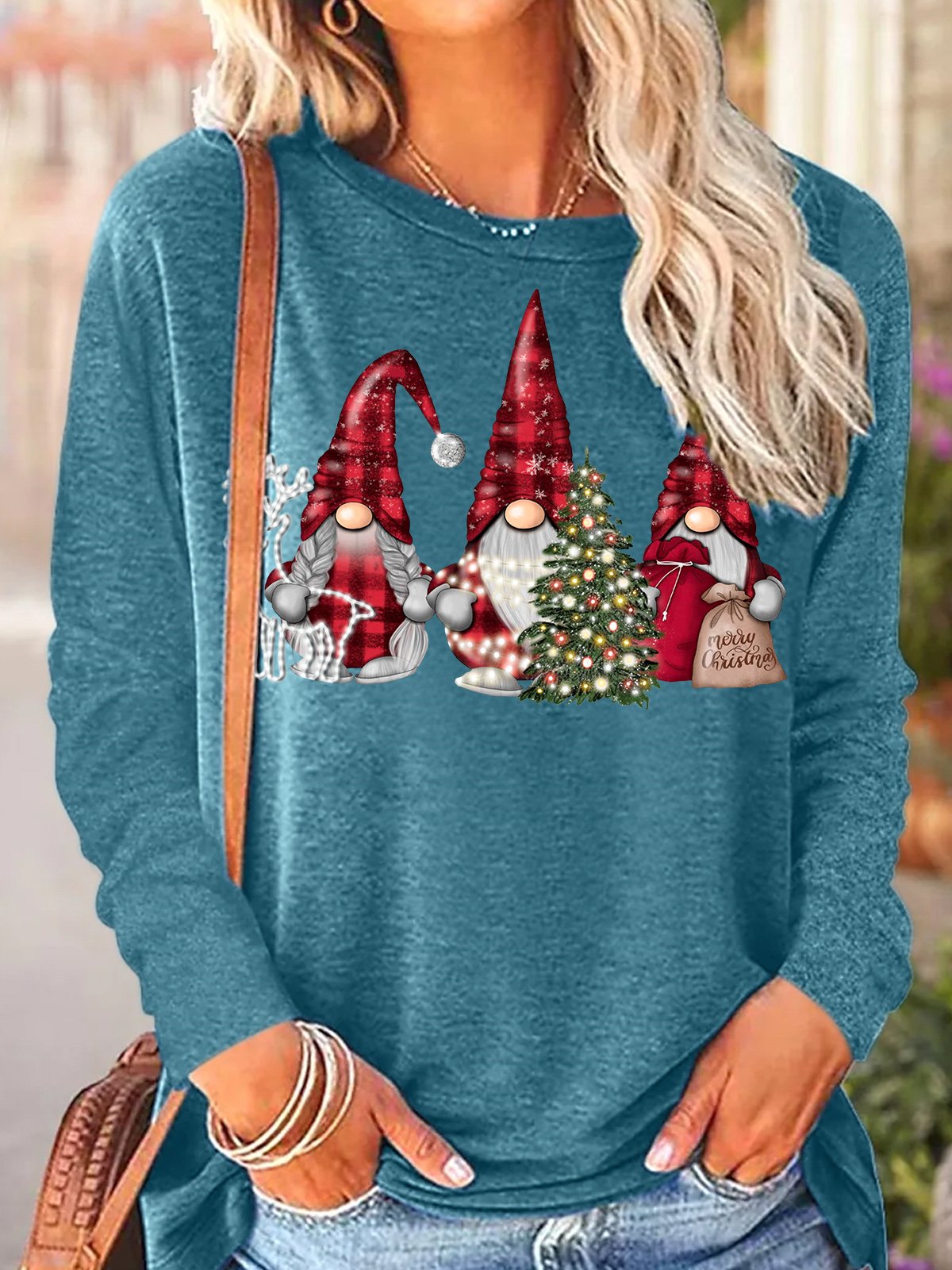 Womens Merry Christmas Top