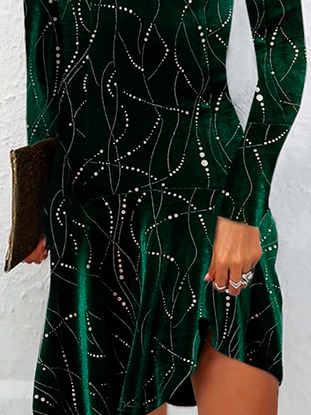 Christmas Loose Party Dress