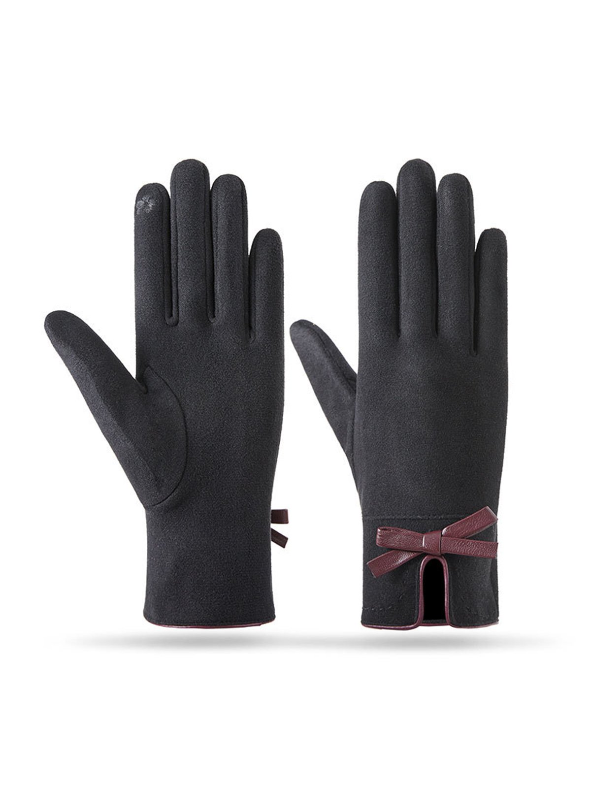 Elegant Bowknot Warmth Gloves