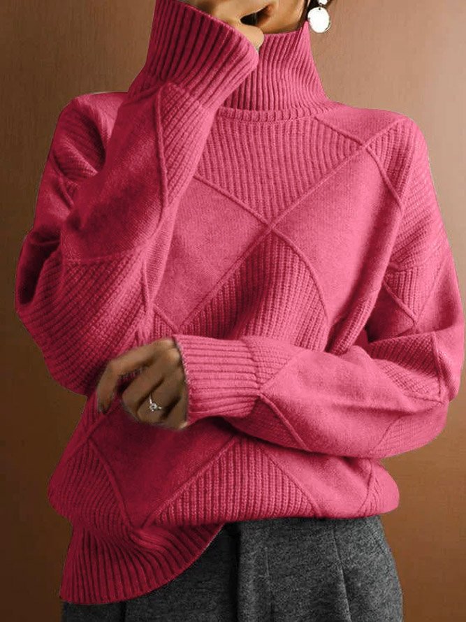 Yarn/Wool Yarn Casual Sweater