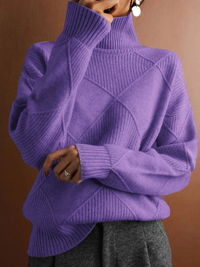 Yarn/Wool Yarn Casual Sweater