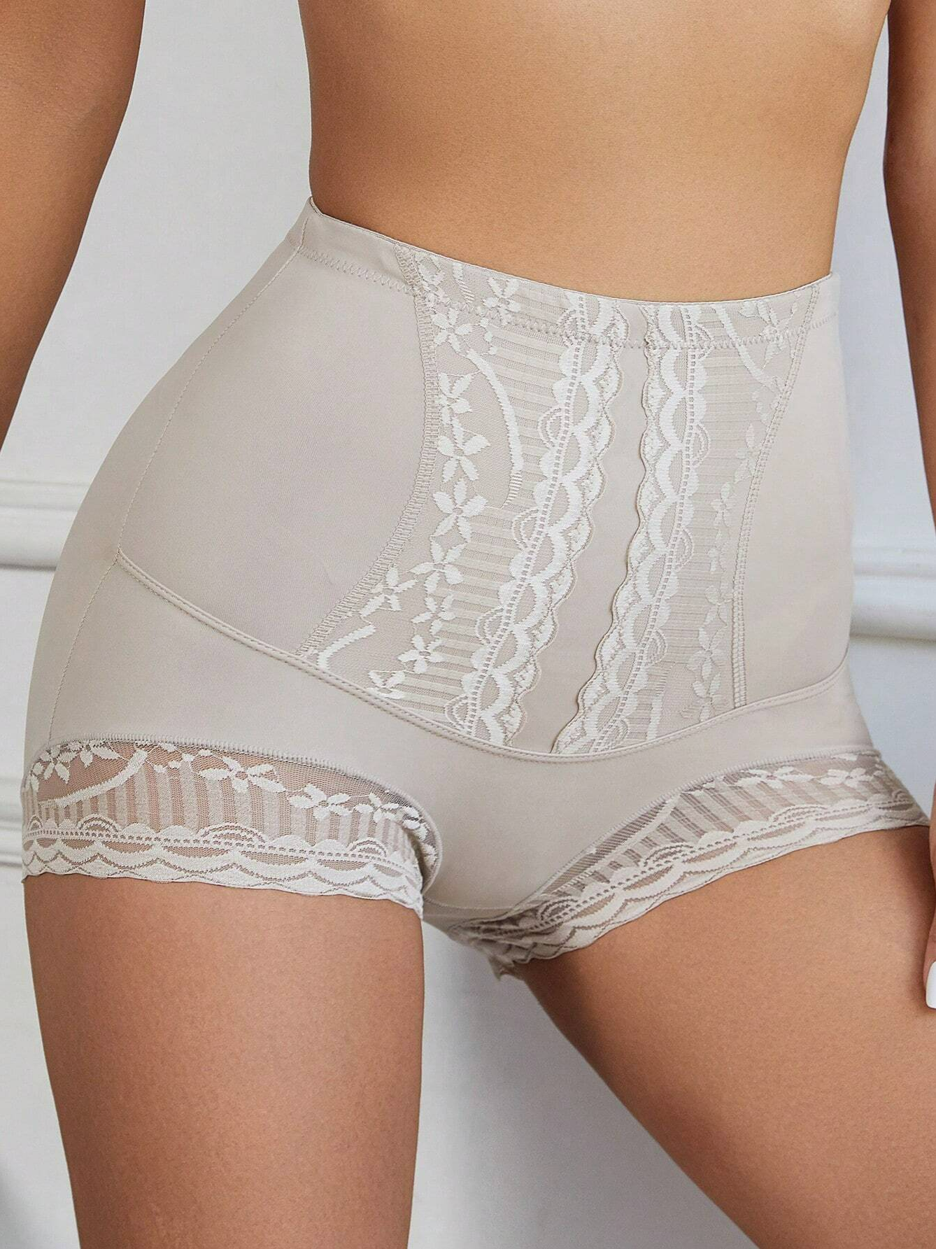 Plain Lace Casual Panty