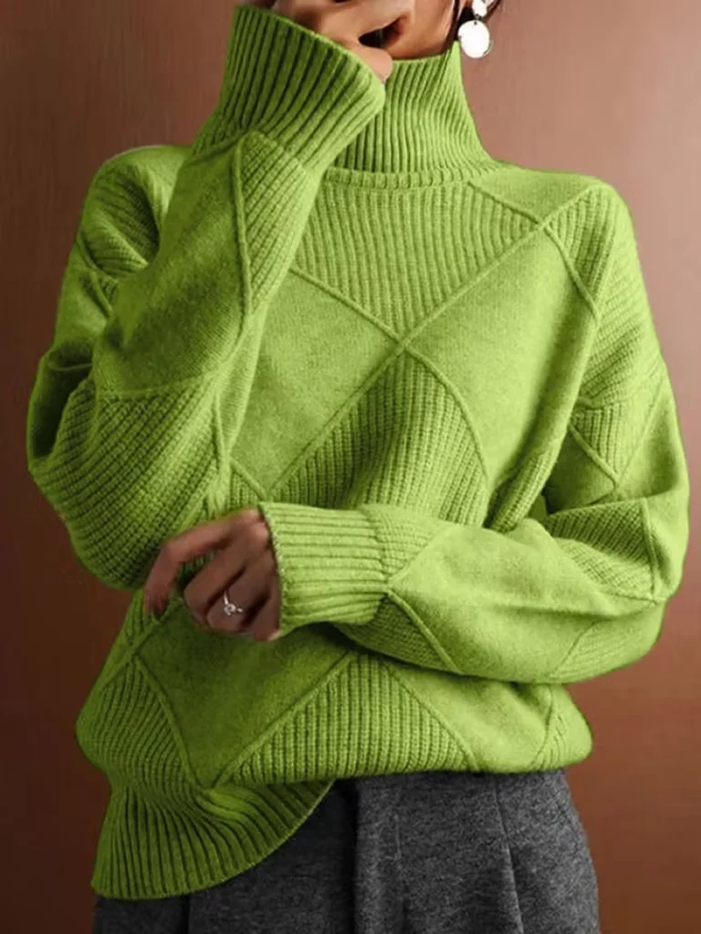 Yarn/Wool Yarn Casual Sweater