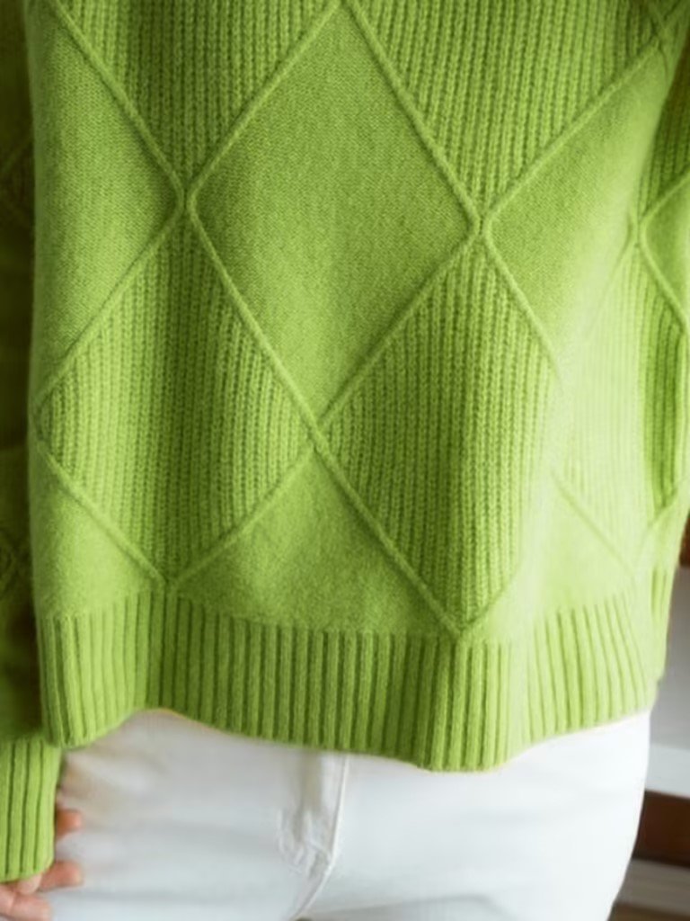 Yarn/Wool Yarn Casual Sweater