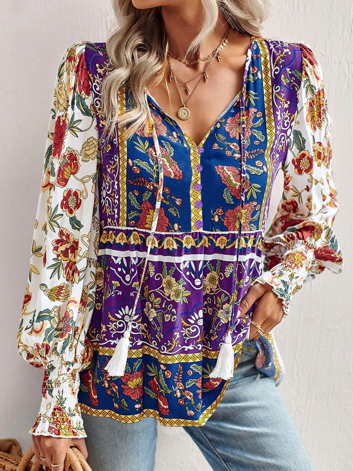 Disty Floral Casual Shirt