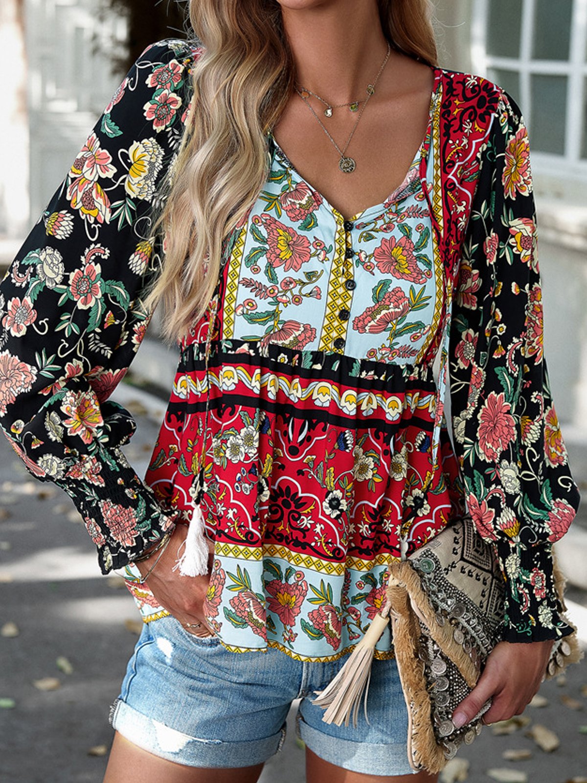Disty Floral Casual Shirt