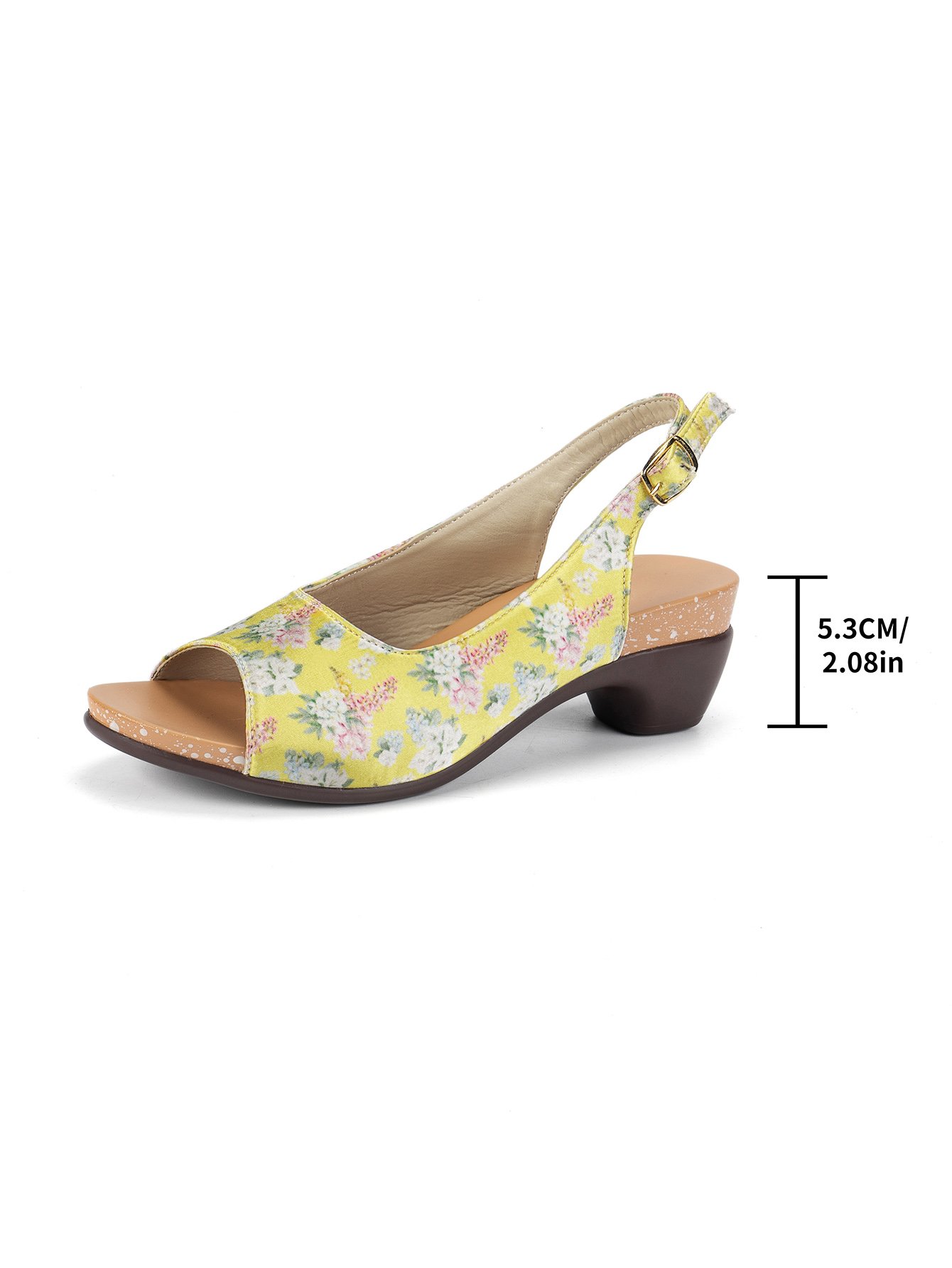 Floral Casual All Season Pu Shallow Shoes