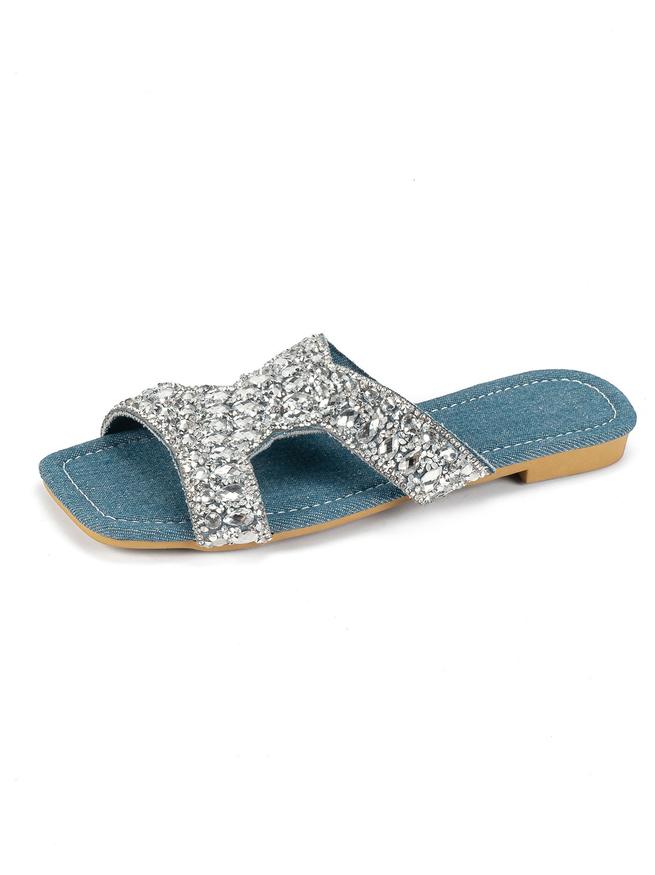 Casual Summer Oxford Slide Sandals