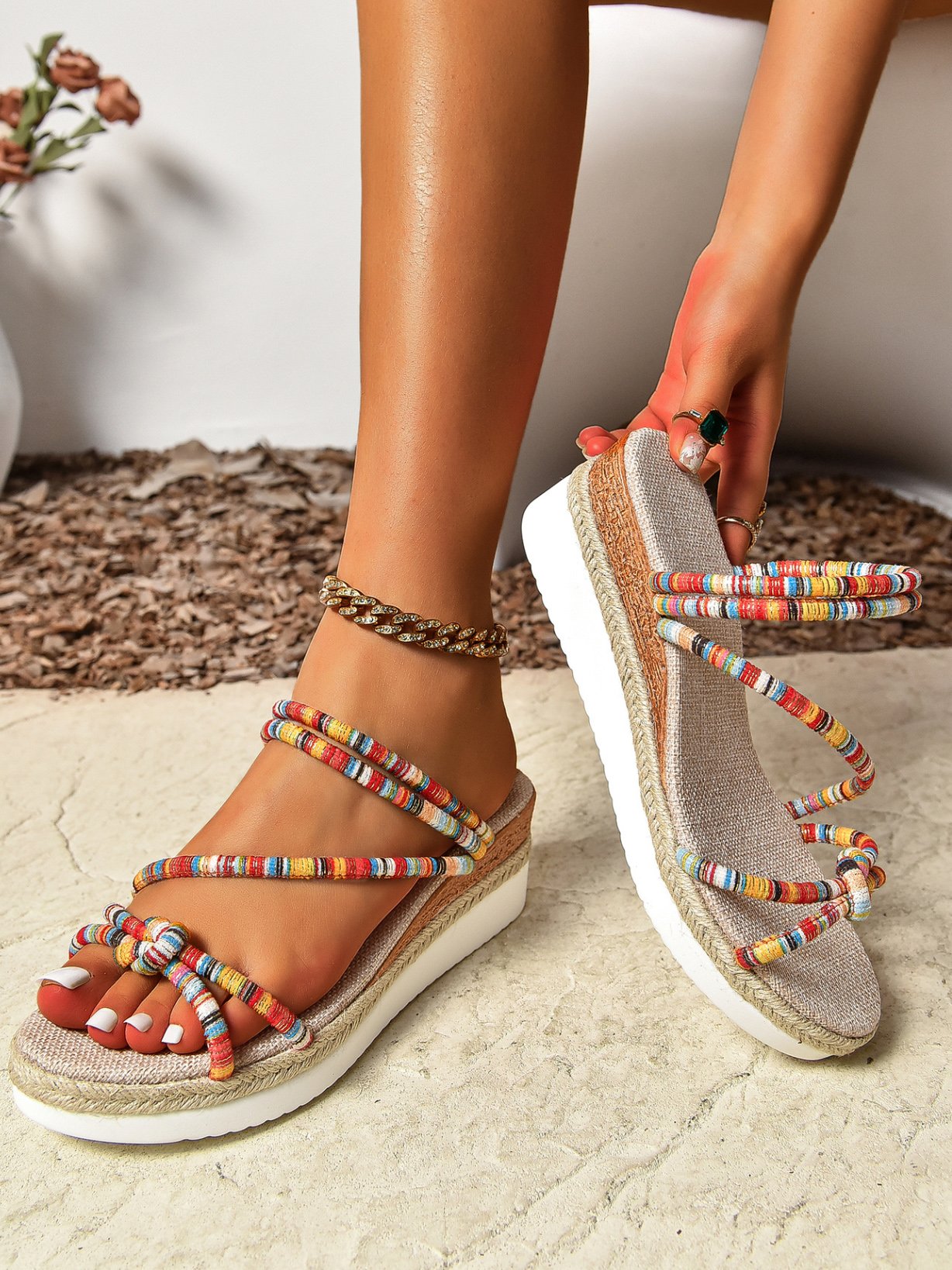 Summer Ethnic Boho Sandal
