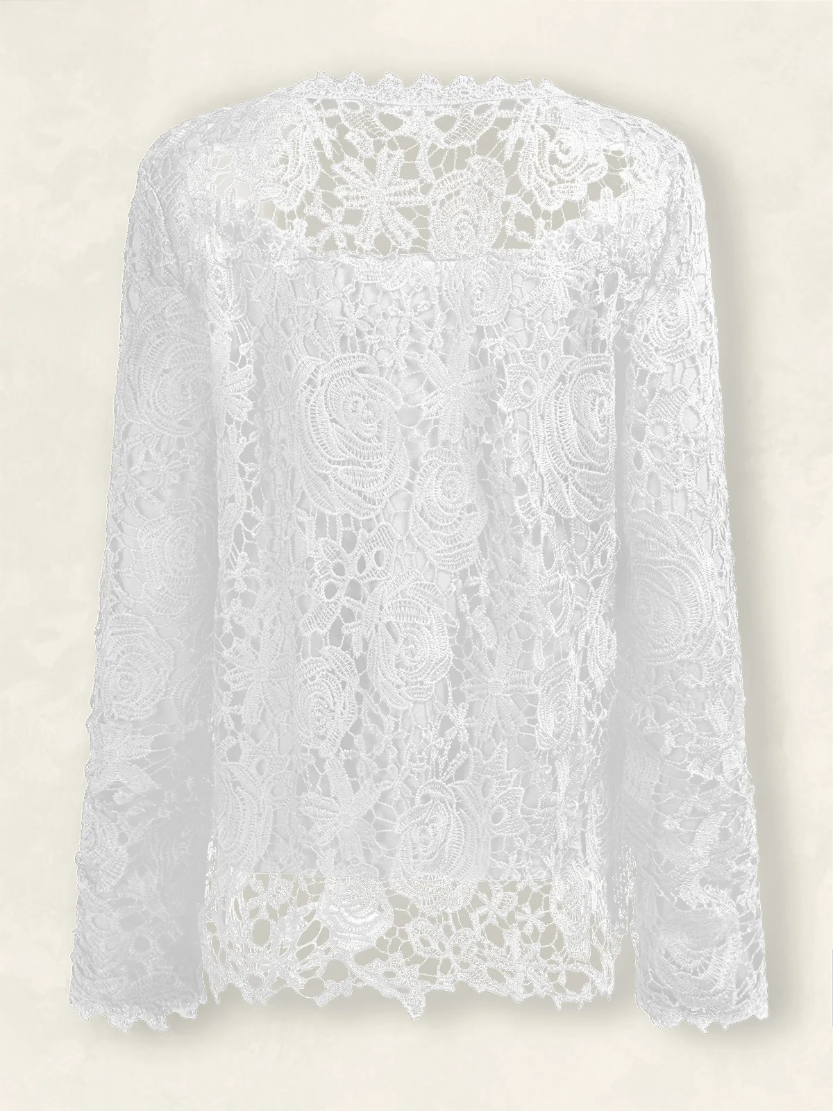 Lace Casual Shirt