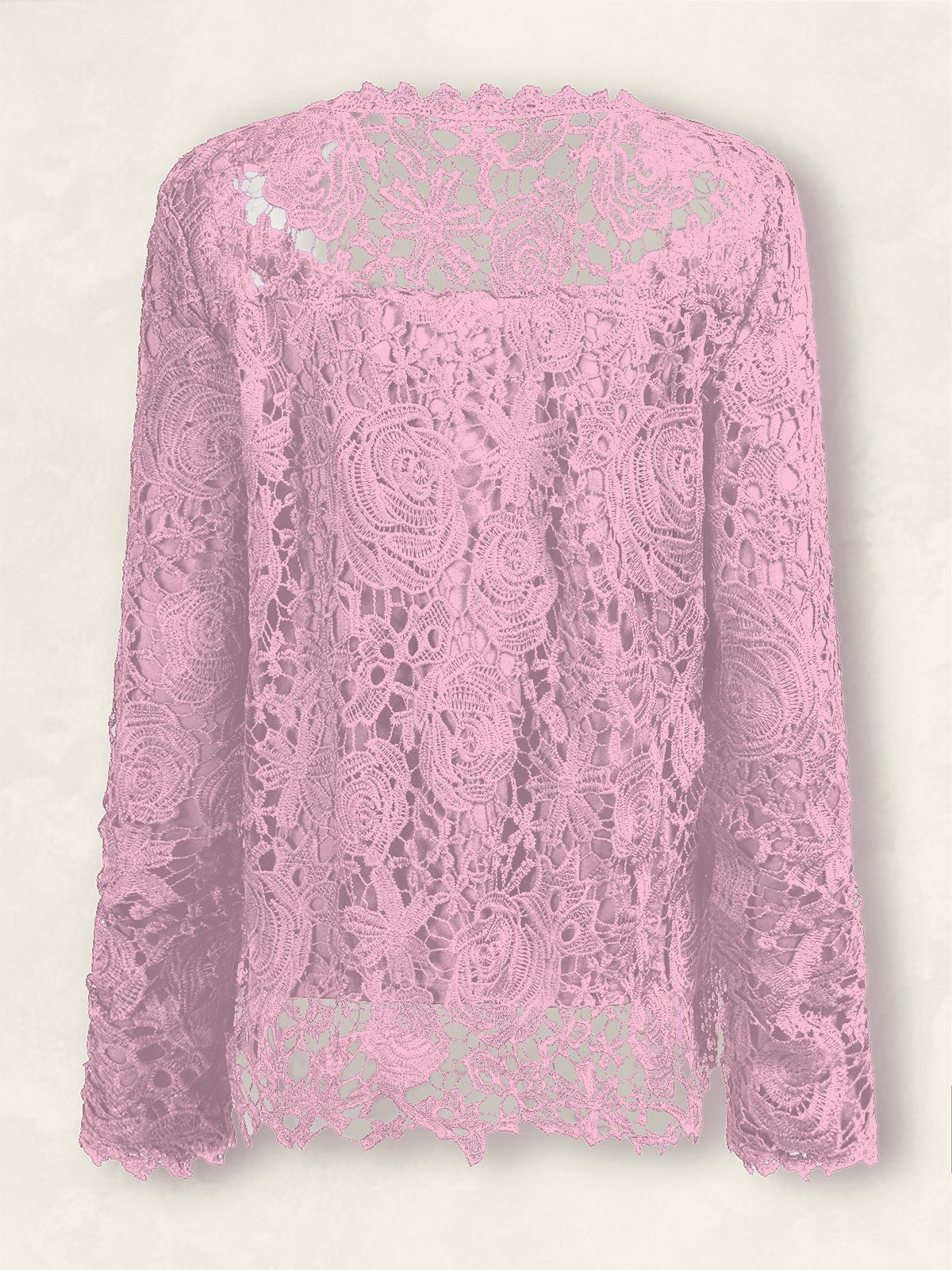 Lace Casual Shirt