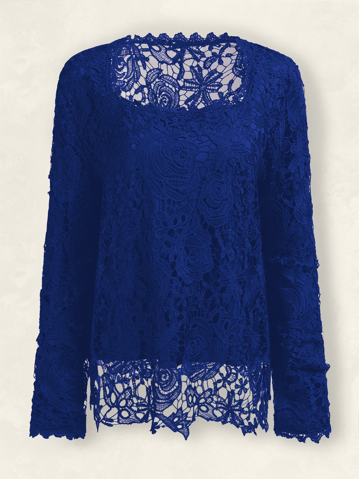 Lace Casual Shirt