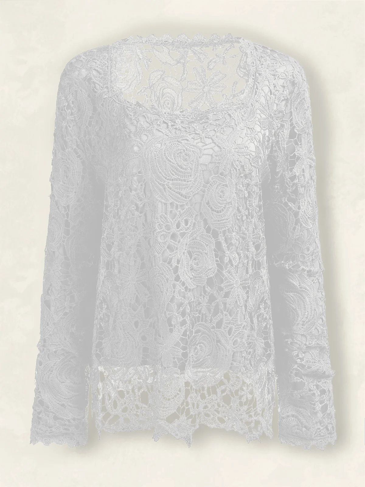 Lace Casual Shirt