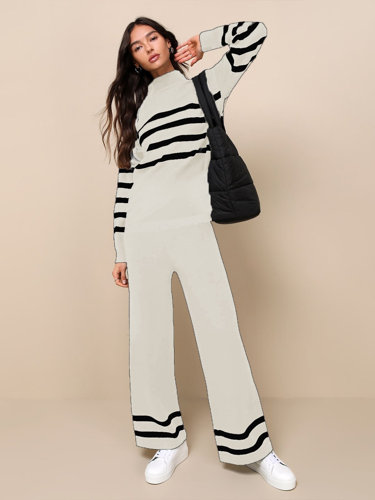 Long Sleeve Loose Casual Two-Piece Set