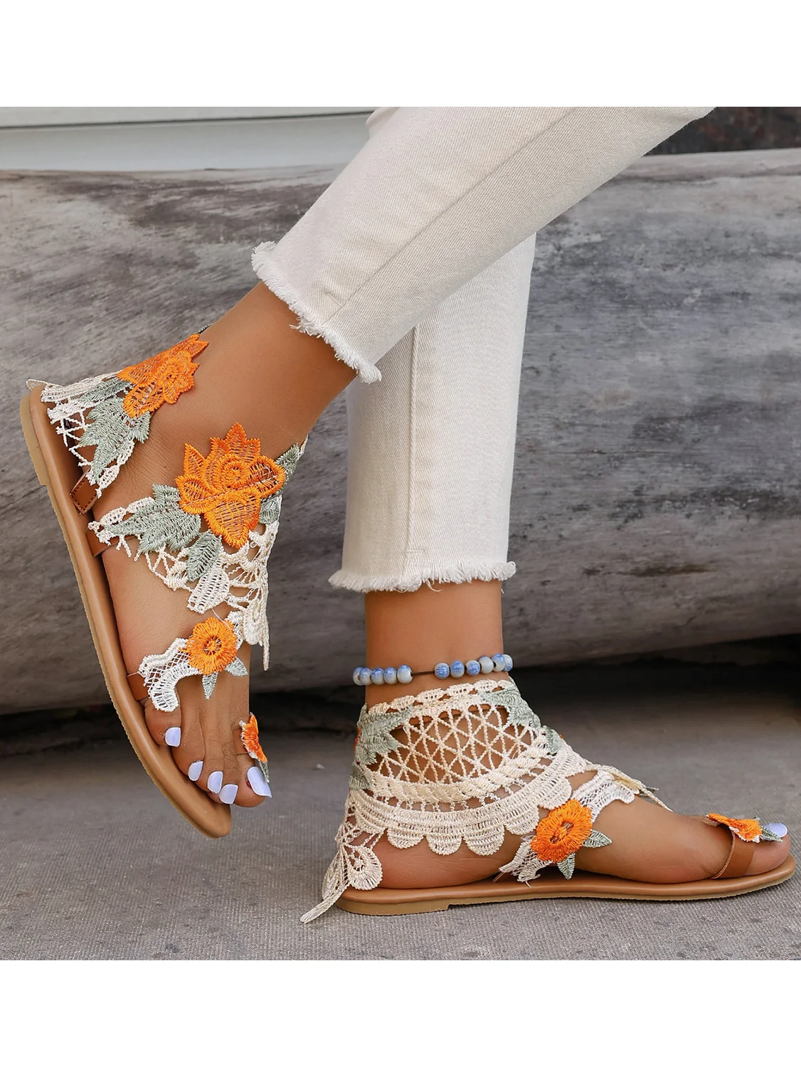 Lace Summer Vacation Sandal