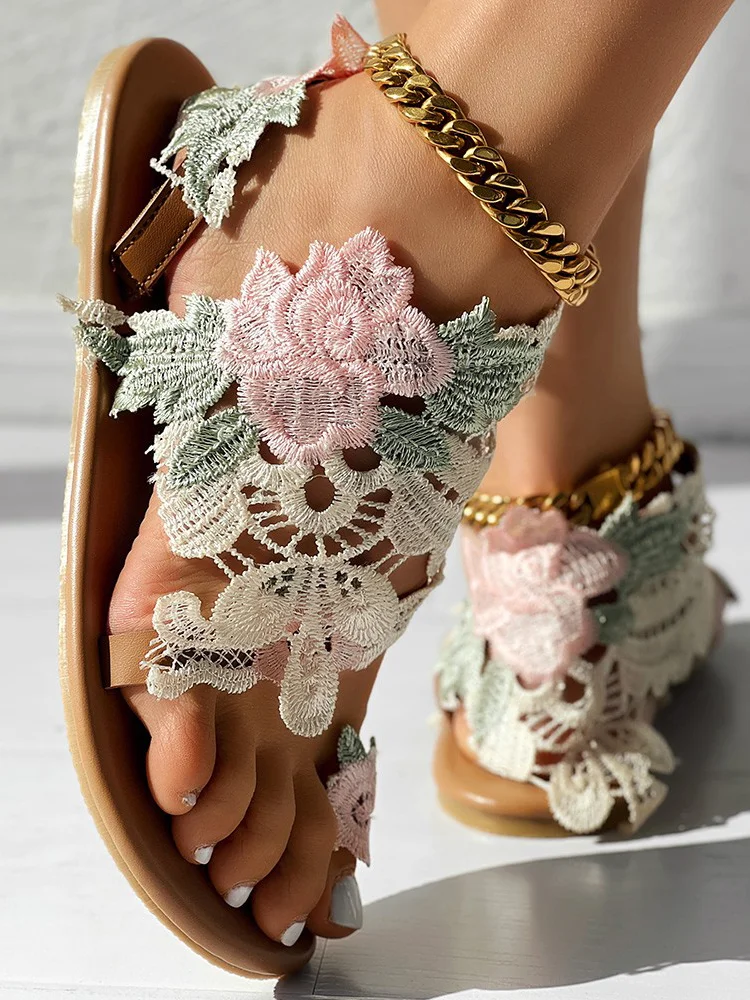 Lace Summer Vacation Sandal