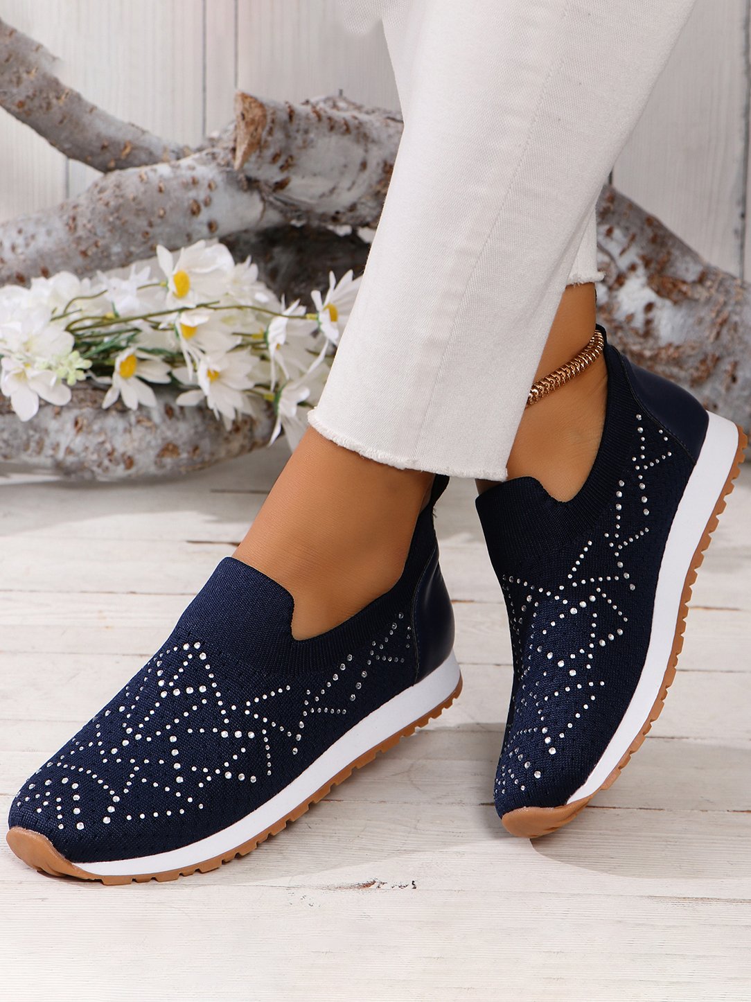 All Season Mesh Fabric Casual Shallow Shoes