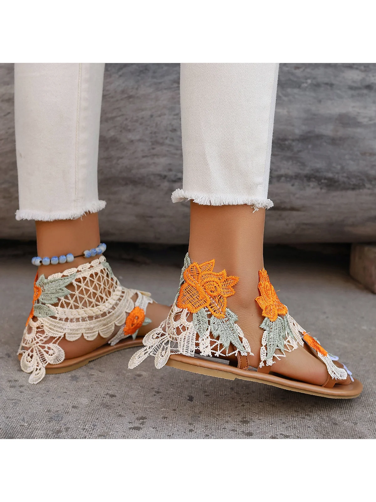 Lace Summer Vacation Sandal