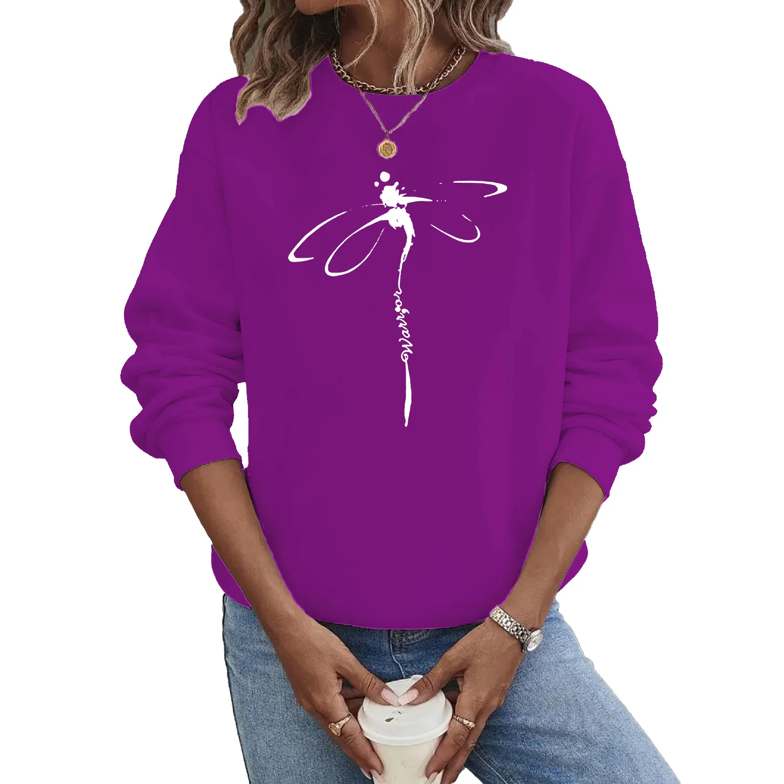 Dragonfly Casual Sweatshirt