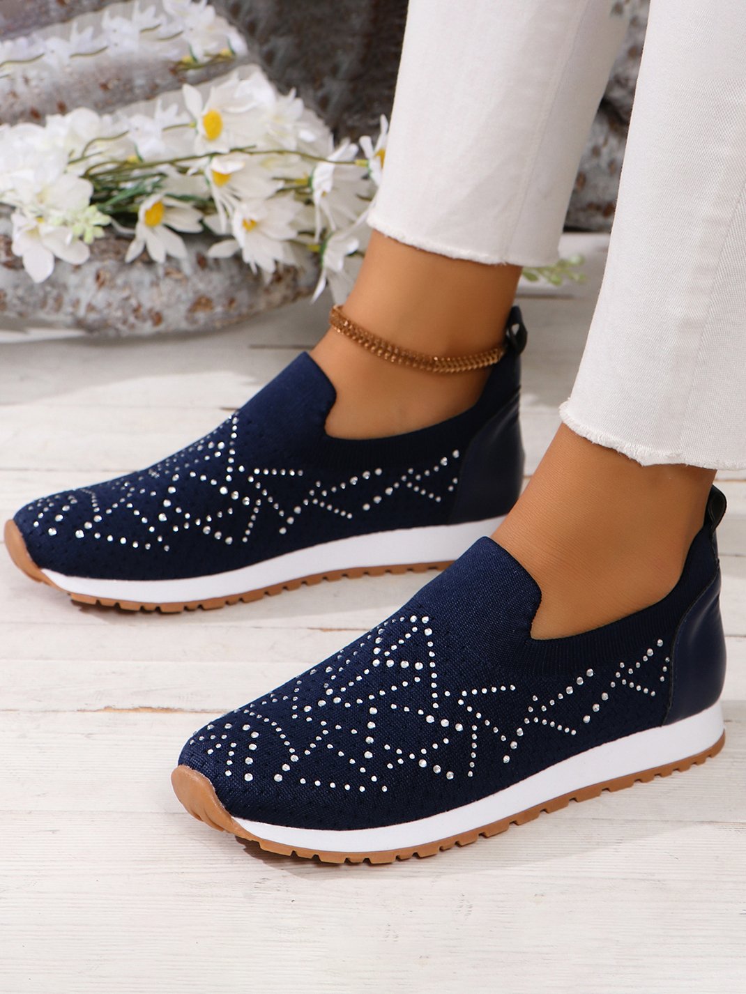 All Season Mesh Fabric Casual Shallow Shoes