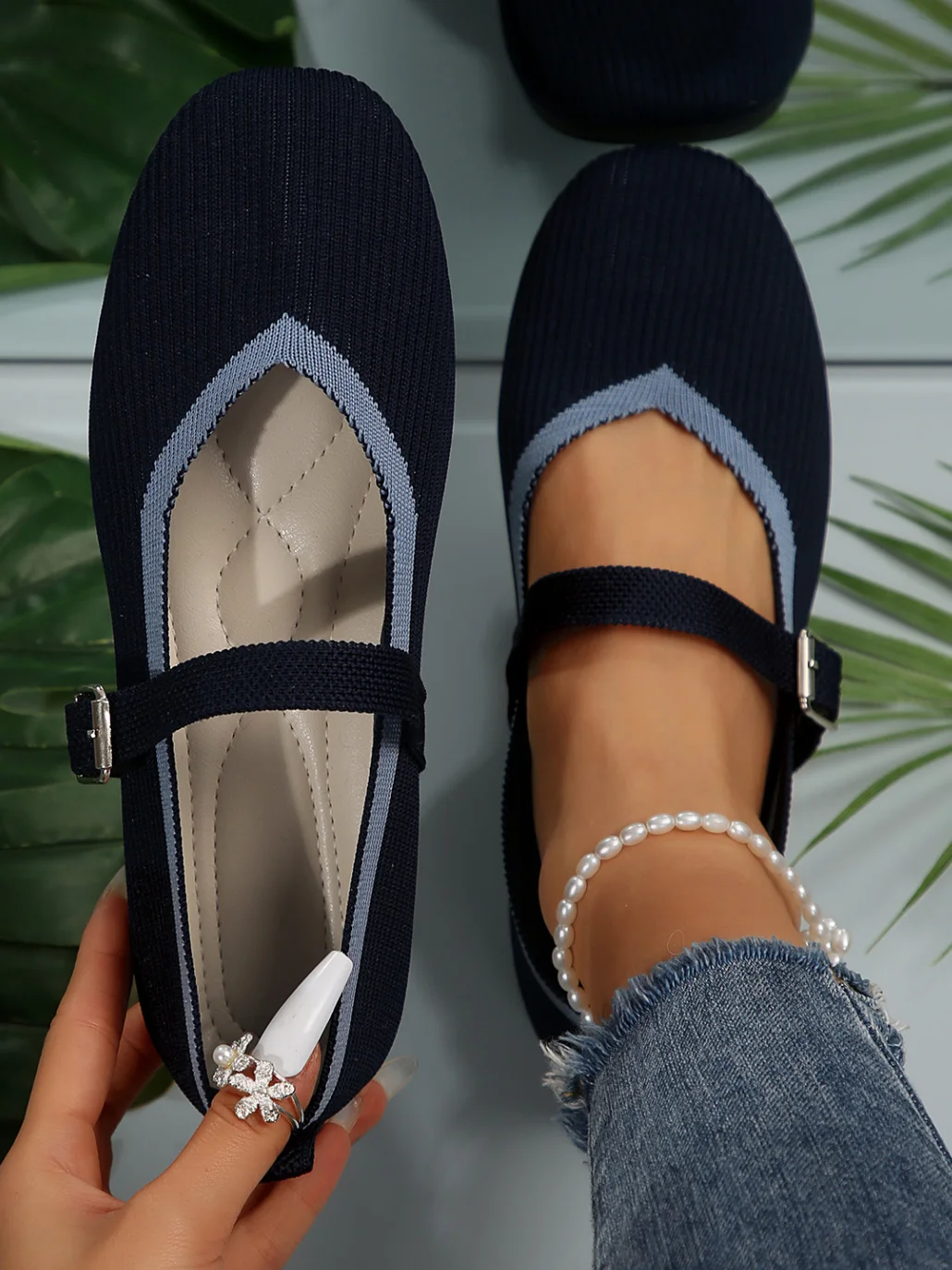 Plain All Season Casual Shallow Shoes