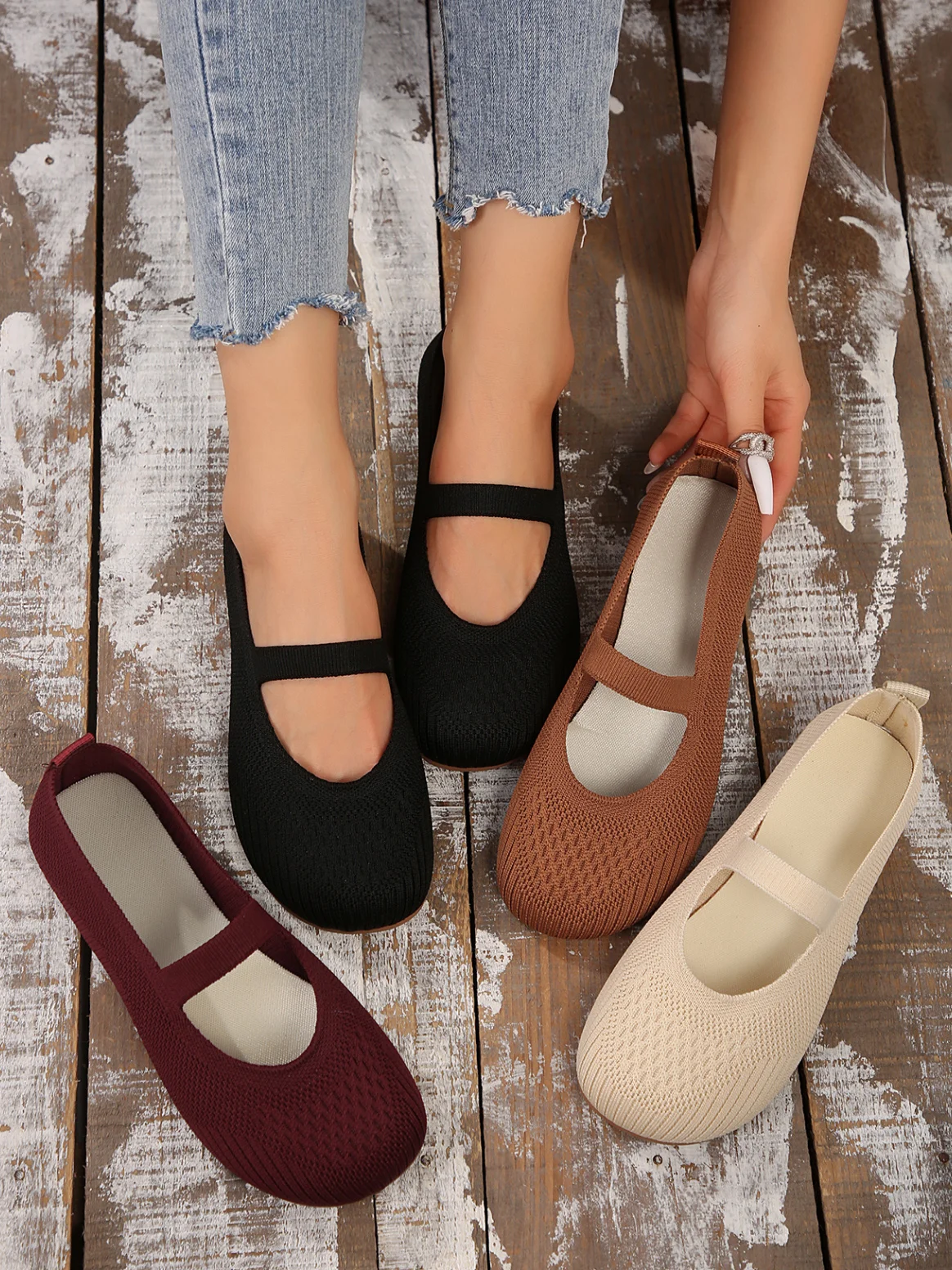 Casual All Season Plain Shallow Shoes