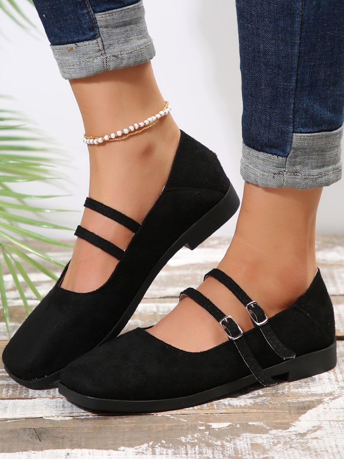 Casual All Season Faux Suede Shallow Shoes