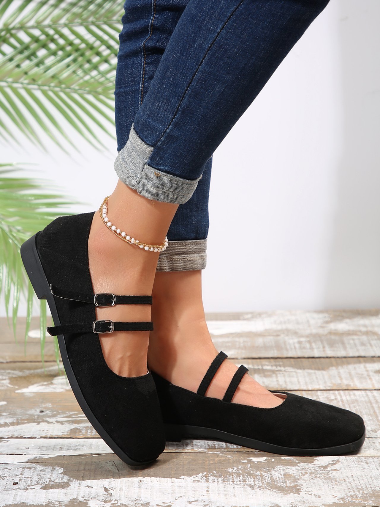 Casual All Season Faux Suede Shallow Shoes