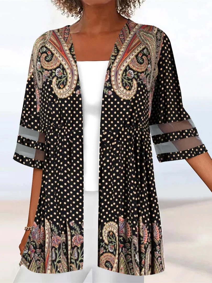 Wrap Ethnic Casual Loose Kimono